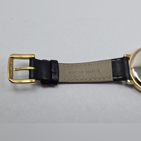 Womens Kate Spade New York Night Owl Watch New Battery Rare Gold Tone Black - Picture 9 of 11